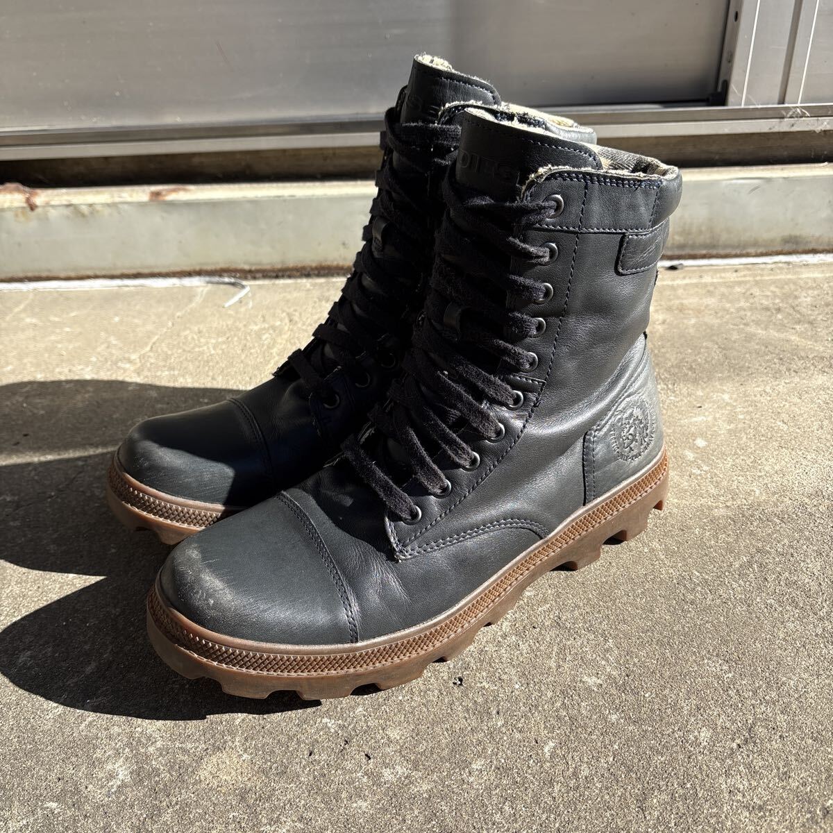 2026年最新】Yahoo!オークション -ディーゼル レザーブーツの中古品