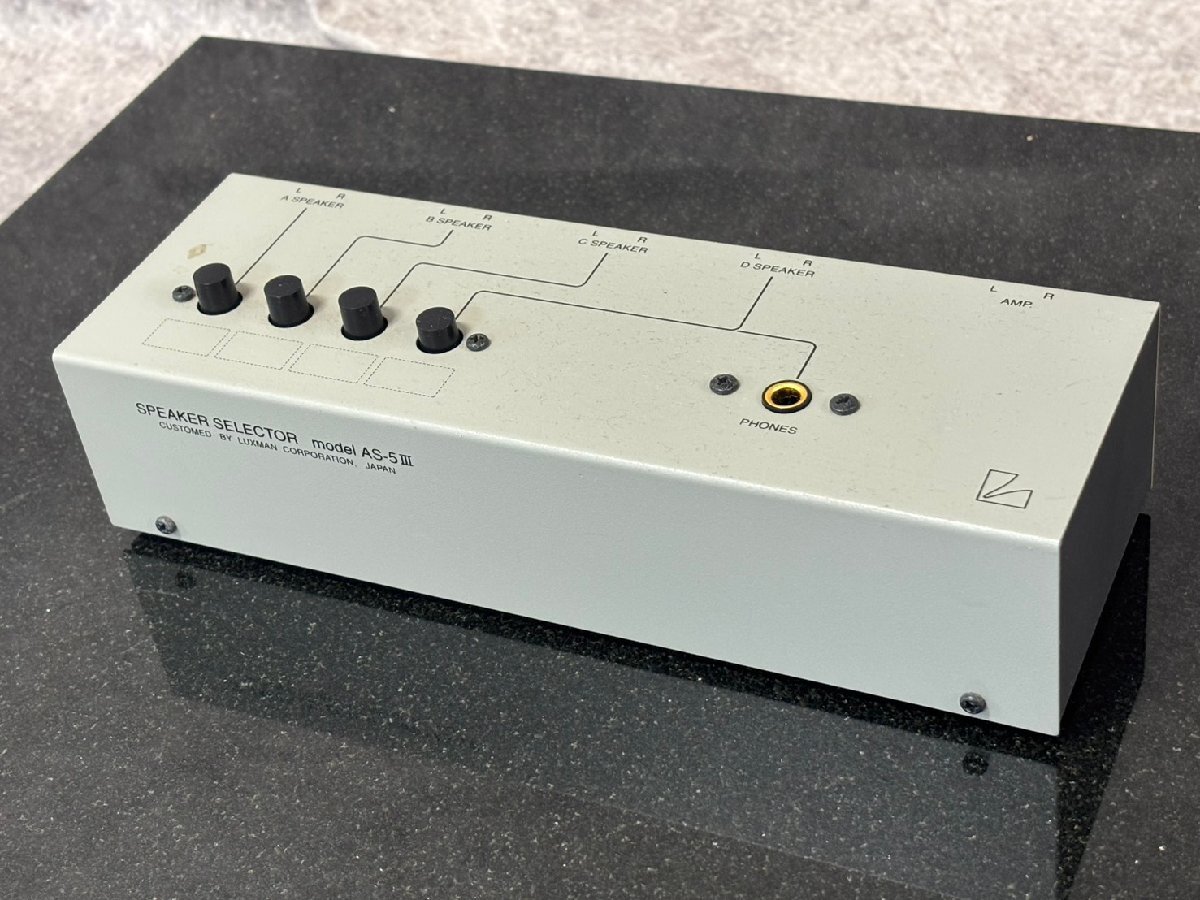 Yahoo!オークション -「luxman as5iii スピーカーセレクター