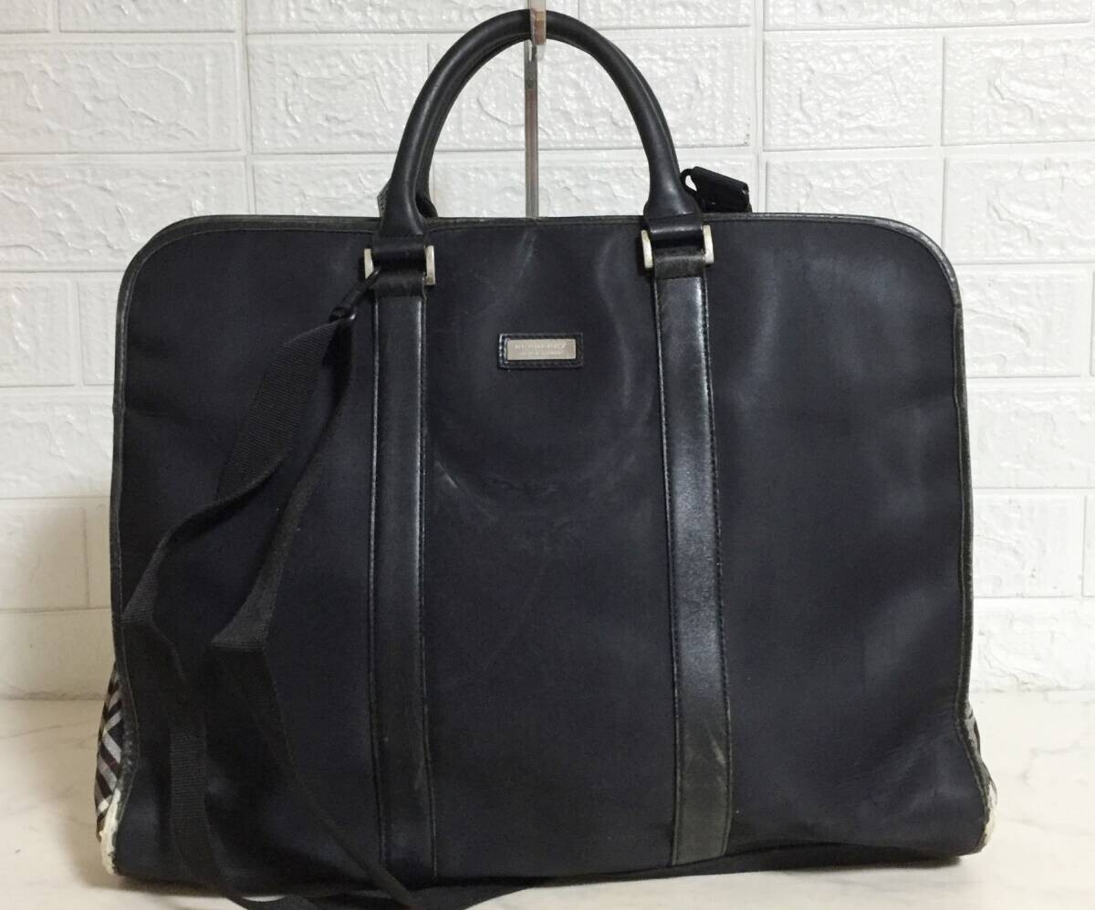 Yahoo!オークション -「バーバリー ノバチェック バッグ」(ブリーフ