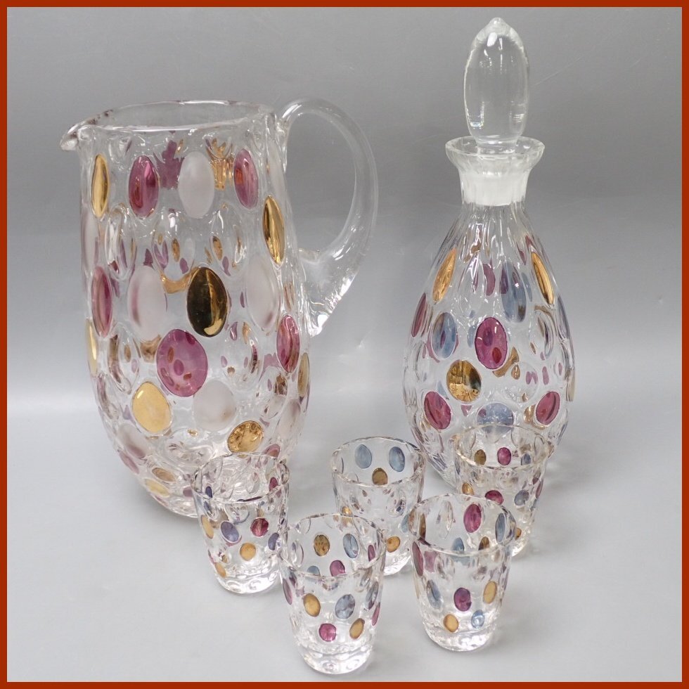 Yahoo!オークション -「ボヘミアガラス デキャンタ」の落札相場・落札価格