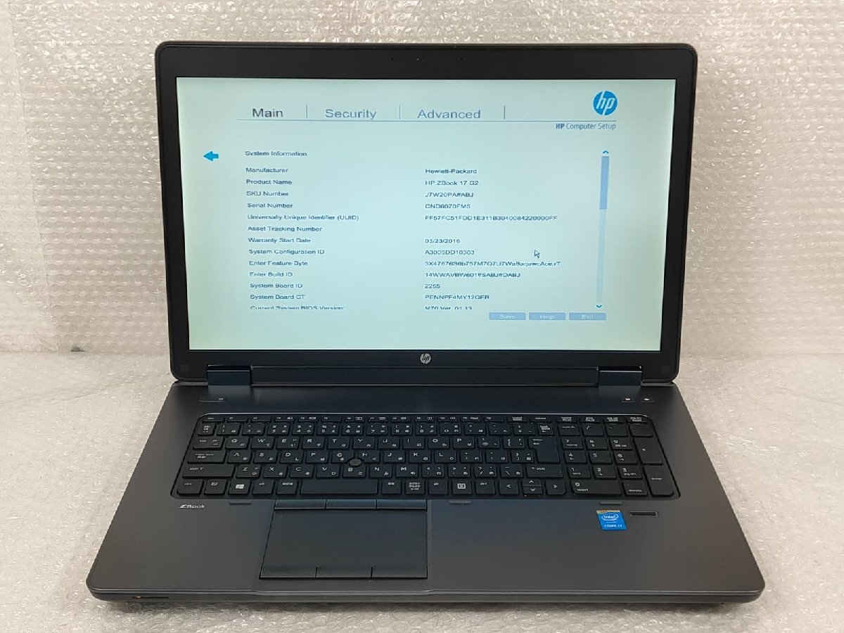 Yahoo!オークション -「ジャンク」(17インチ～) (HP)の落札相場・落札価格