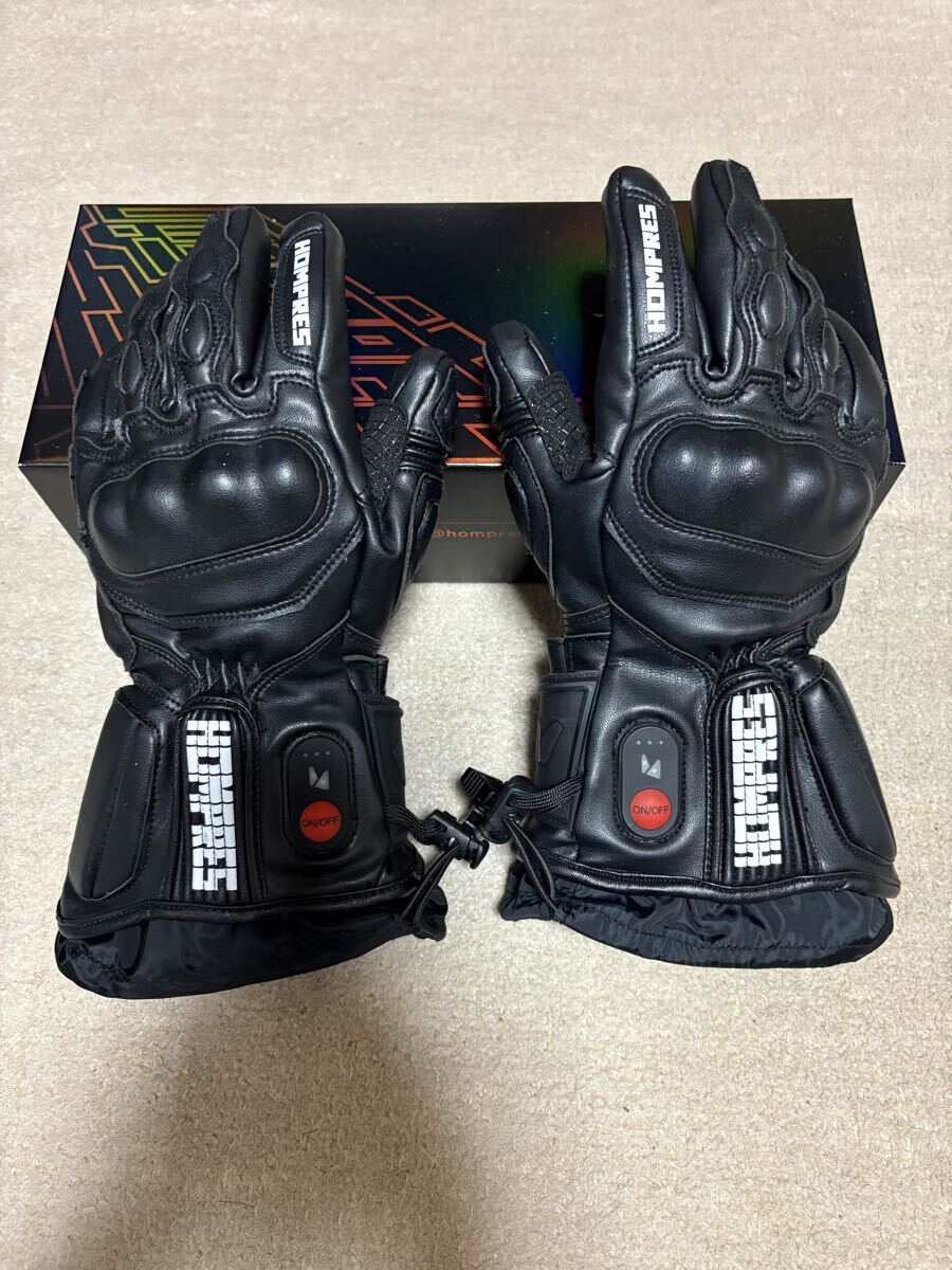 Yahoo!オークション -「電熱グローブ hompres」(バイクウエア、装備