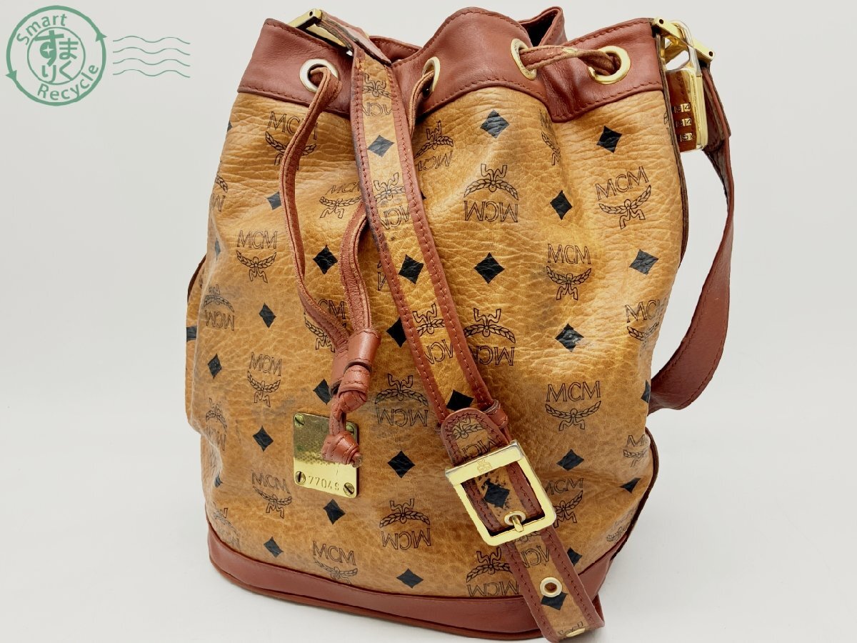 Yahoo!オークション -「mcm バッグ 巾着」の落札相場・落札価格