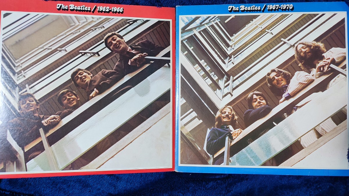 Yahoo!オークション -「ビートルズ 赤盤 青盤」(B) (ロック、ポップス