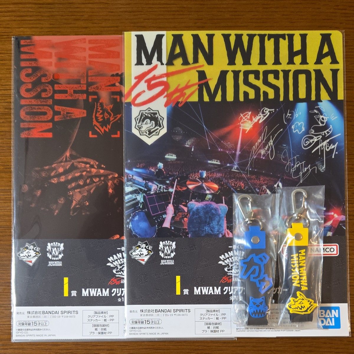 一番くじ MAN WITH A MISSION 15th ANNIVERSARY Tokyo Tanakaセット C