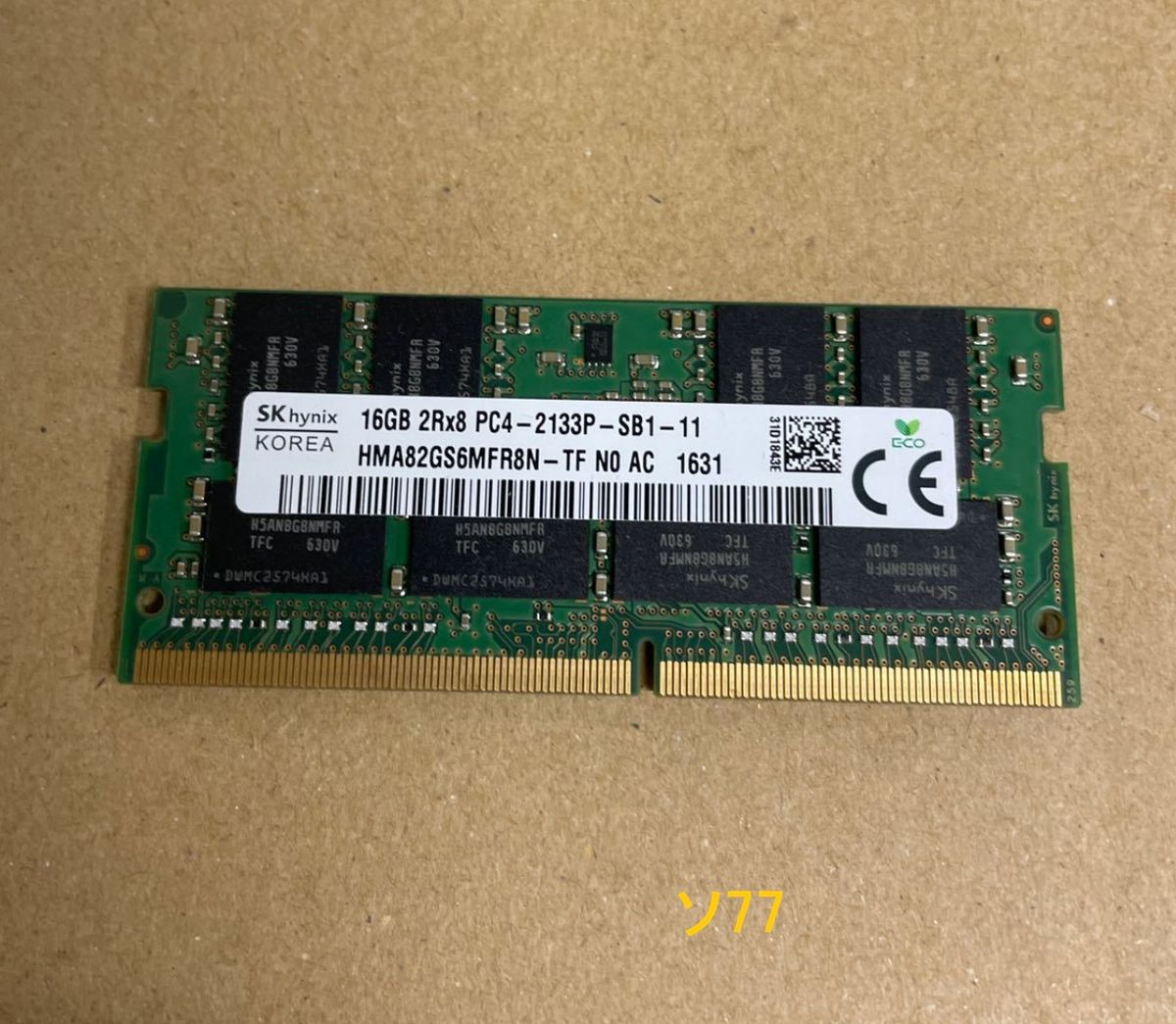 サムスン2RX8 PC4-3200AA-SE1-11 16GB×2ノート用メモリ動作品｜Yahoo