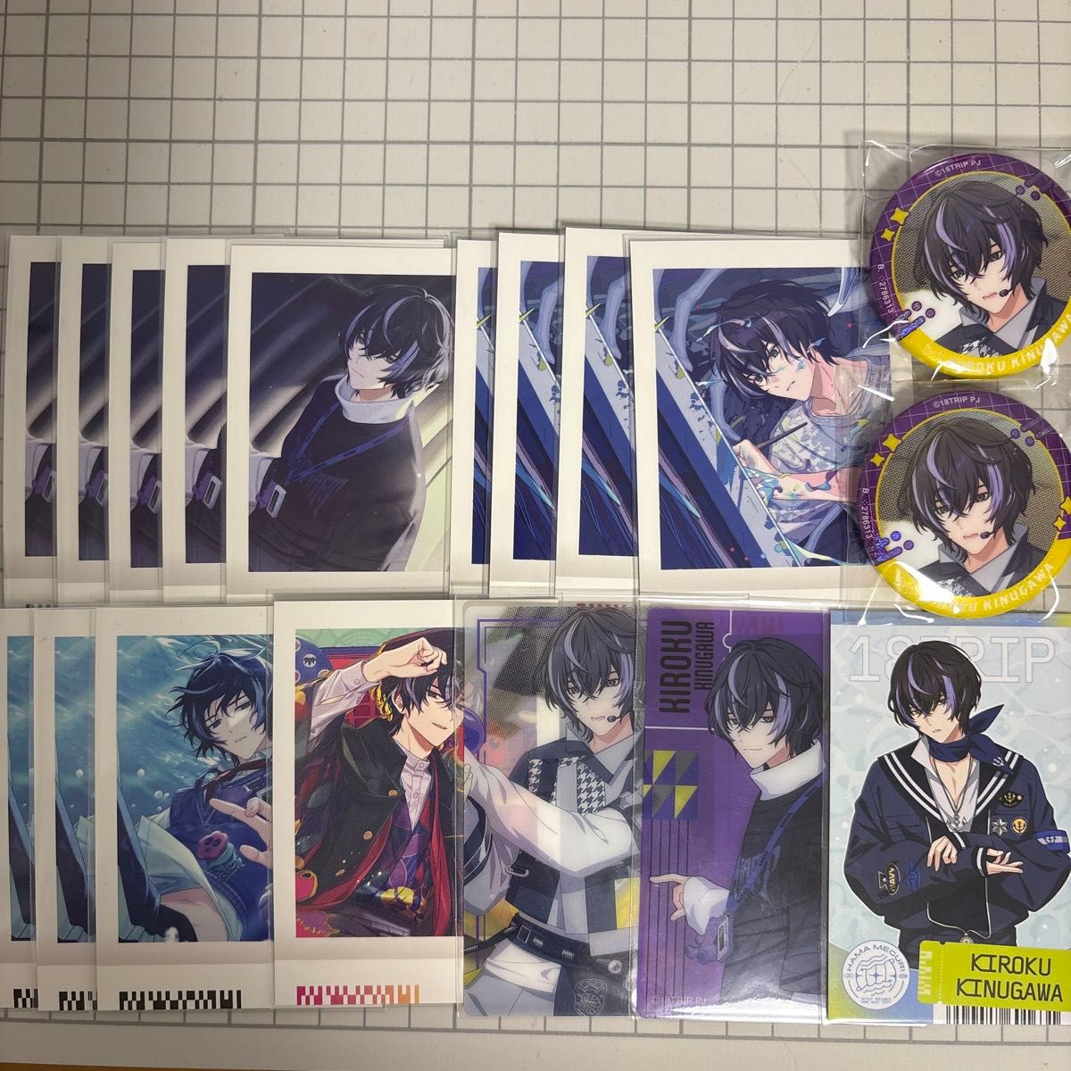 エイトリ 18TRIP 衣川季肋 キャラ缶バッジ vol.5 60個セット 18TRIP