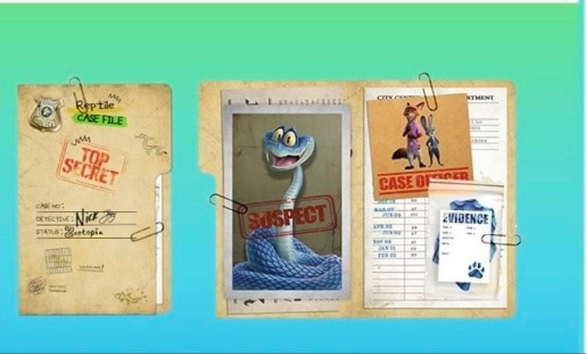 ズートピア 2 韓国 映画 特典 ボールペン ZPD 事件ファイル セット