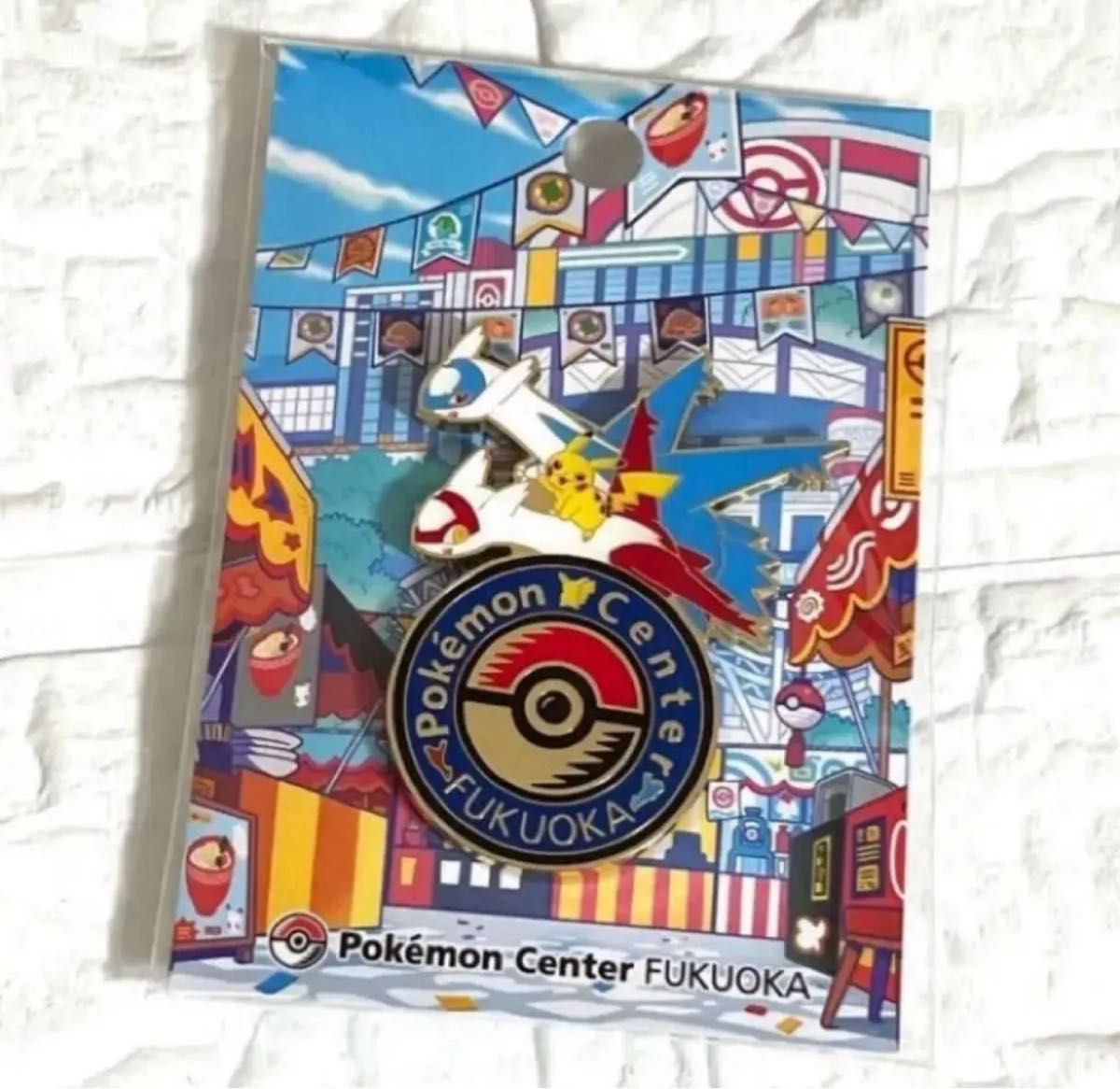 新品未開封】 ポケモンセンターフクオカ限定 ロゴピンズ ラティアス