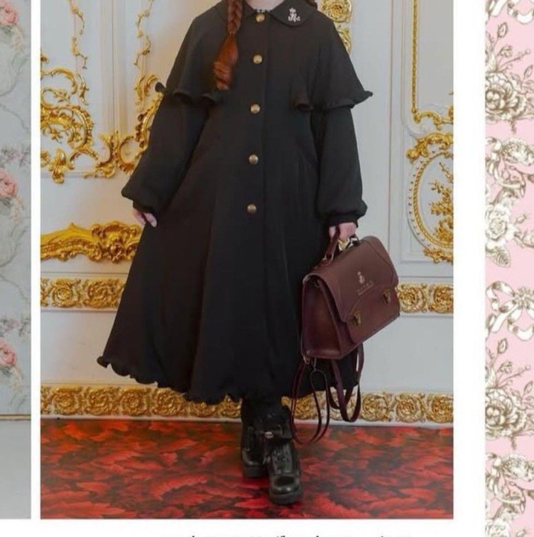 受注限定品 くる実 しまむら ノエル ド メモワール コート 3L ロリィタ