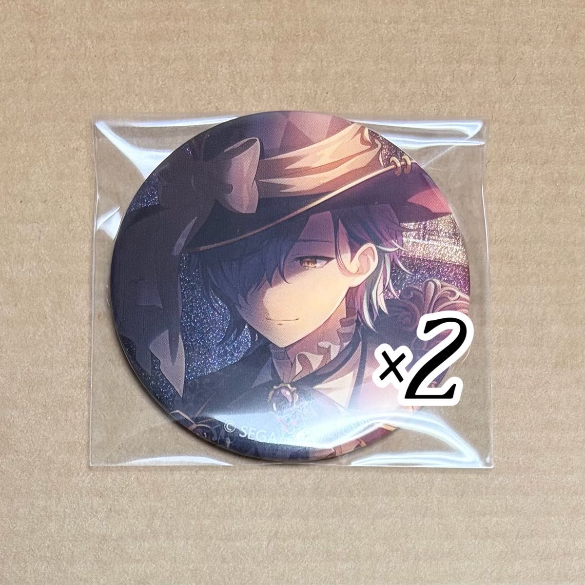 プロセカ プロジェクトセカイ 神代類 缶バッジ グリッター缶バッジ