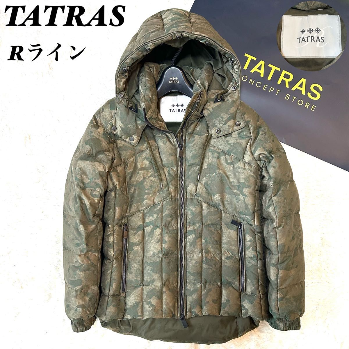 TATRAS タトラス ダウンジャケット カモフラ柄 Rライン METAURO｜Yahoo