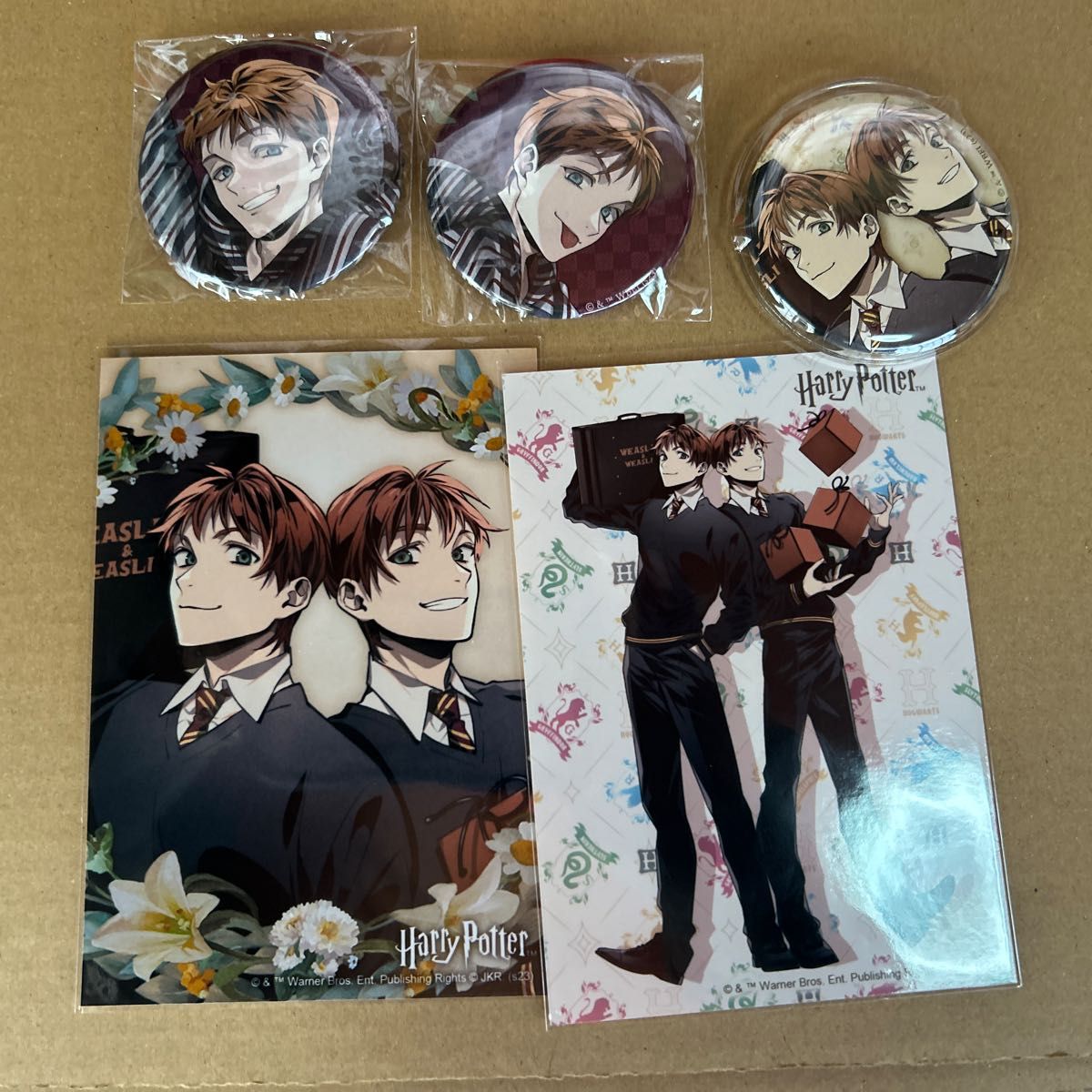 ハリーポッター フレッドウィーズリー ジョージウィーズリー ハリポタ