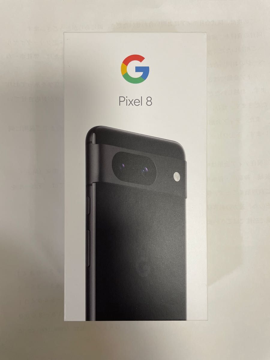 新品未使用】Google Pixel 8 SIMフリー Uqモバイル ブラック 黒