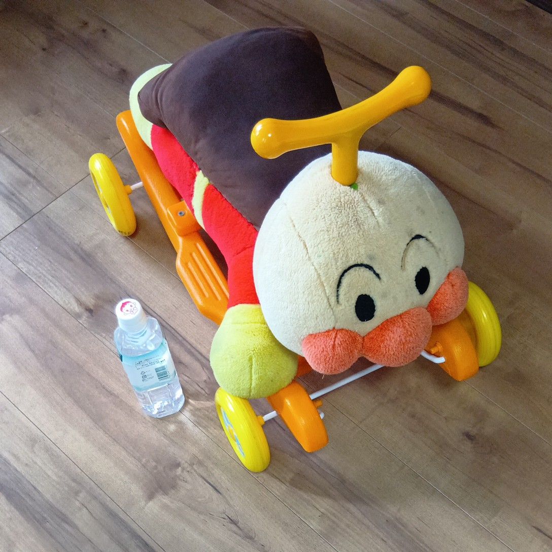 アカキンマン アンパンマン スタンダードぬいぐるみ【新品タグ付】激