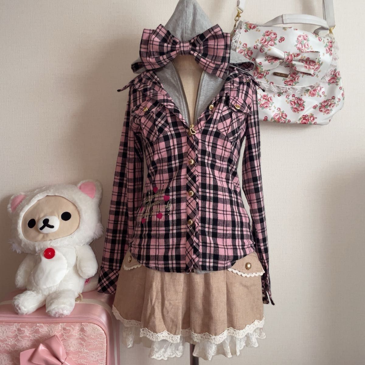 新品タグ付き 当時物】LIZ LISA リズリサ 姫ギャル 平成ギャル ファー