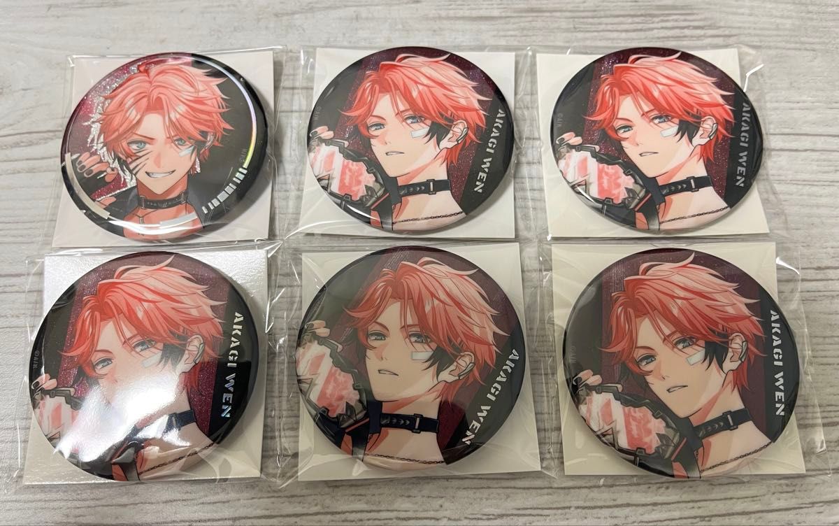 赤城ウェン 缶バッジ オリエンス 1周年｜Yahoo!フリマ（旧PayPayフリマ）