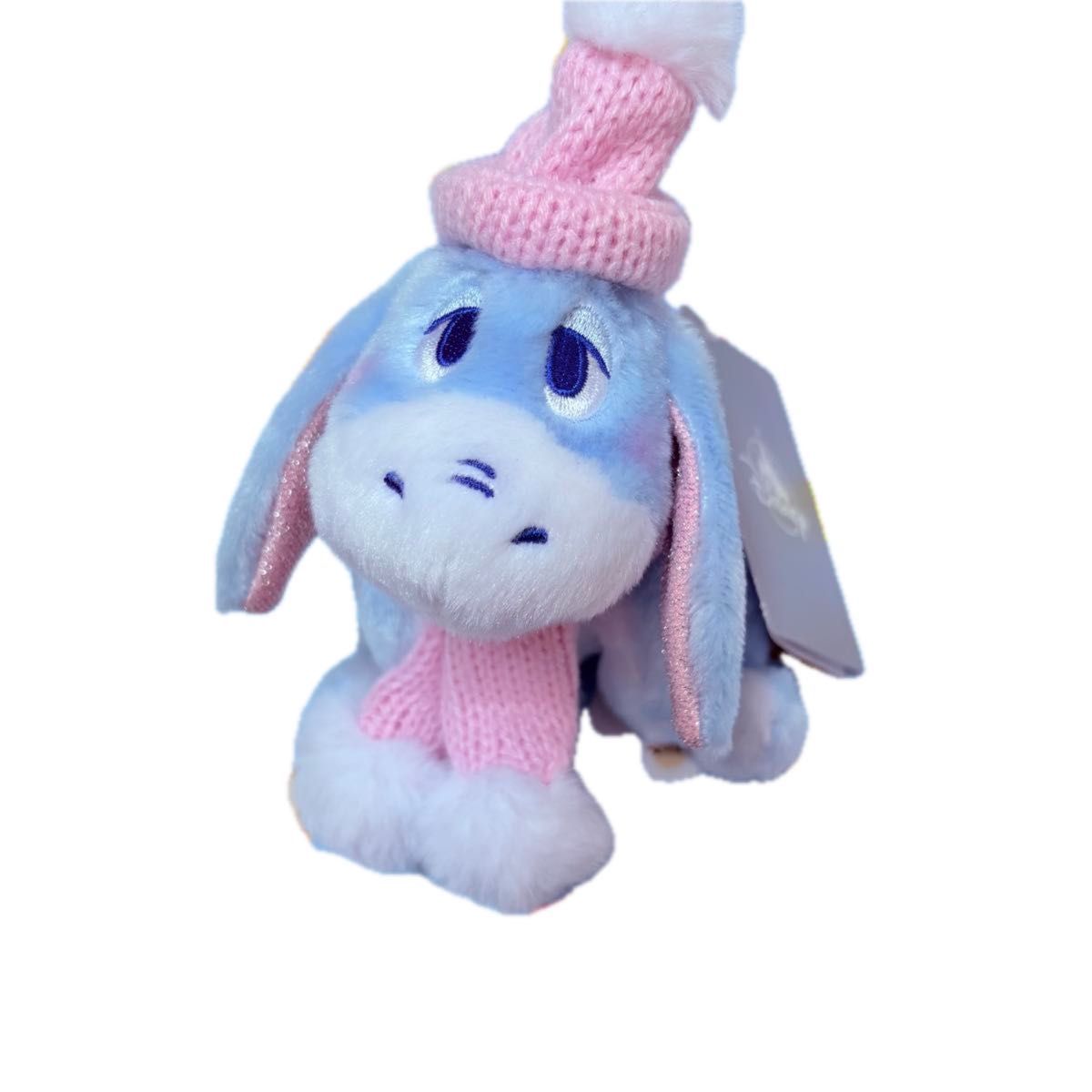 ディズニー スティッチ ぬいぐるみ ピンク×ブルー Winter Shiny Color