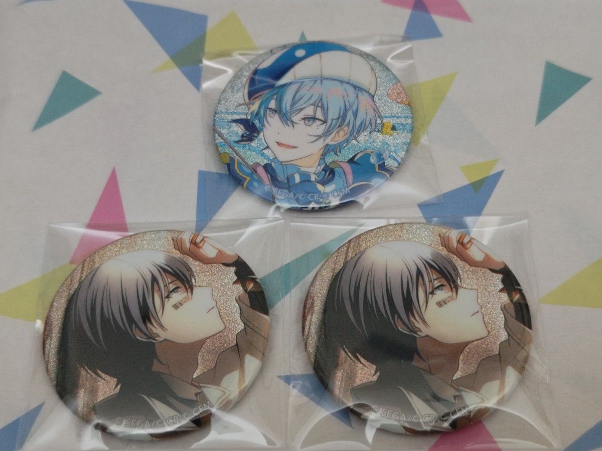 プロセカ 青柳冬弥 グリッター缶バッジ 46B ホエール｜Yahoo!フリマ