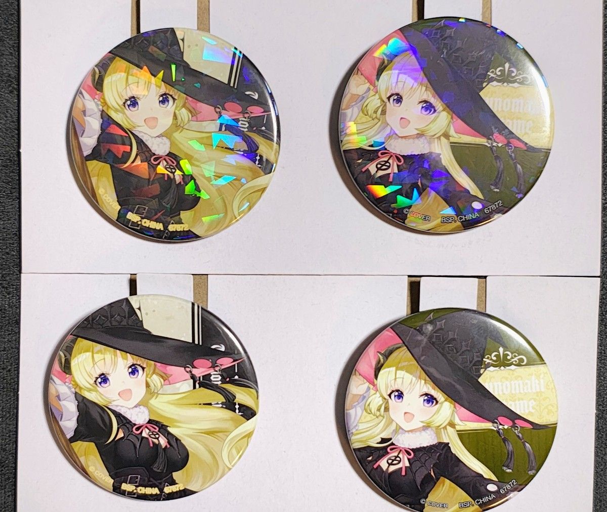 一番くじ ホロライブ Villain Style 角巻わため 缶バッジ ノーマル