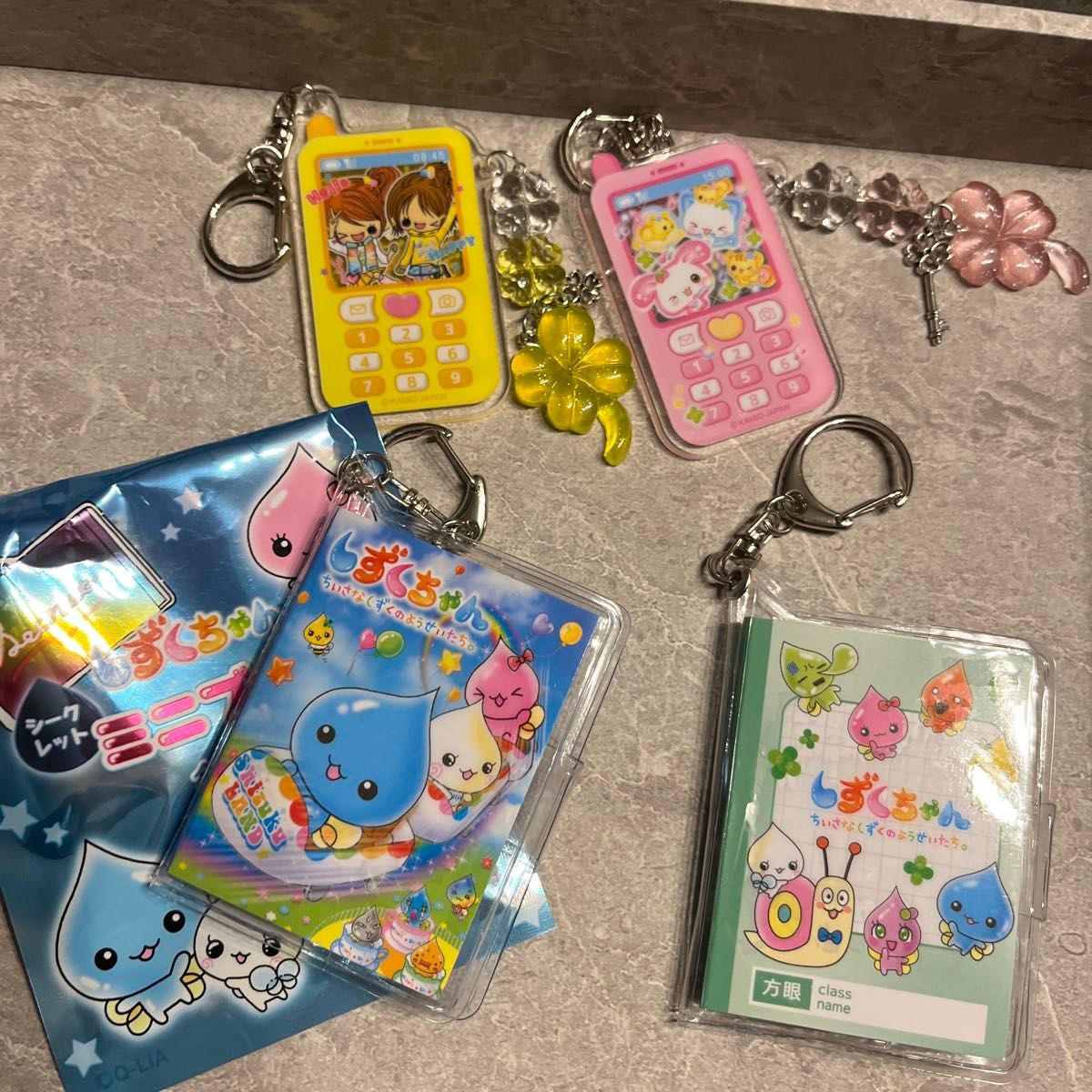 しずくちゃん うるおいちゃん ぬいぐるみ マスコット チャーム