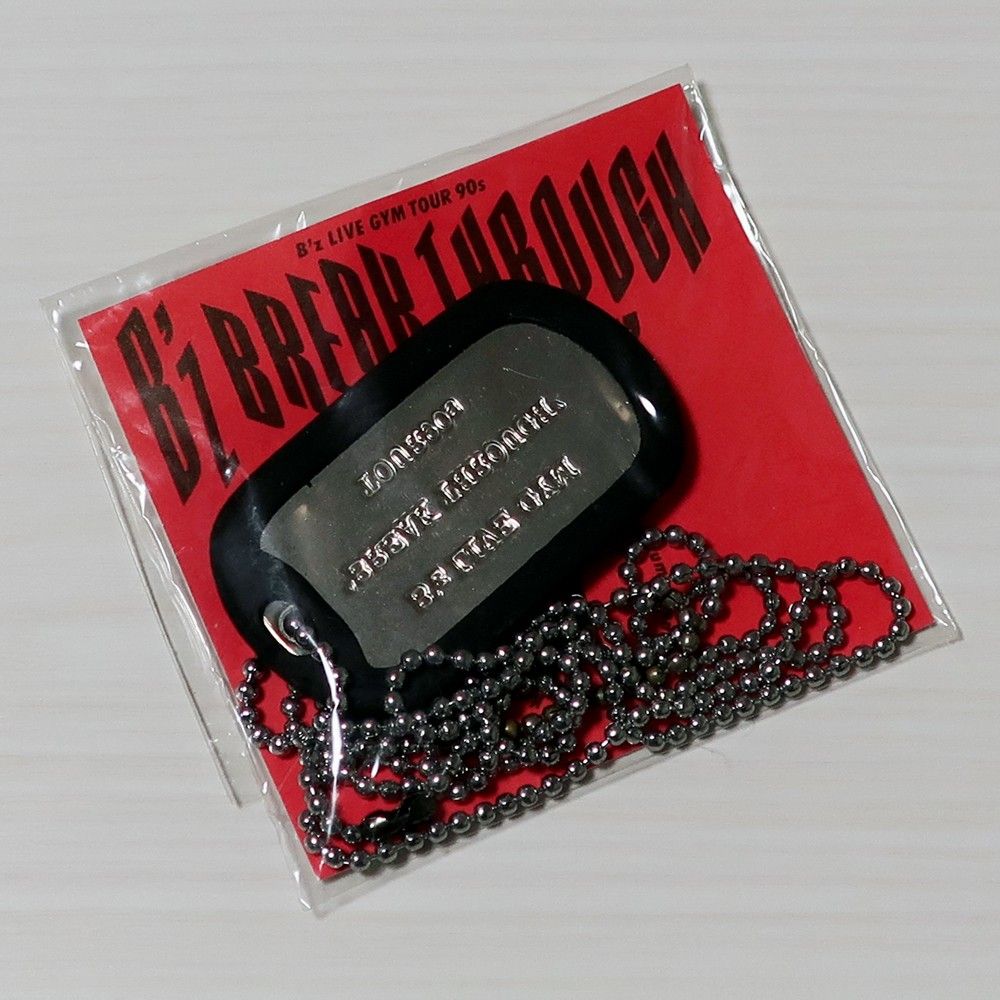 ピンブローチ B'z BREAK THROUGH 1990 初期 公式グッズ｜Yahoo!フリマ