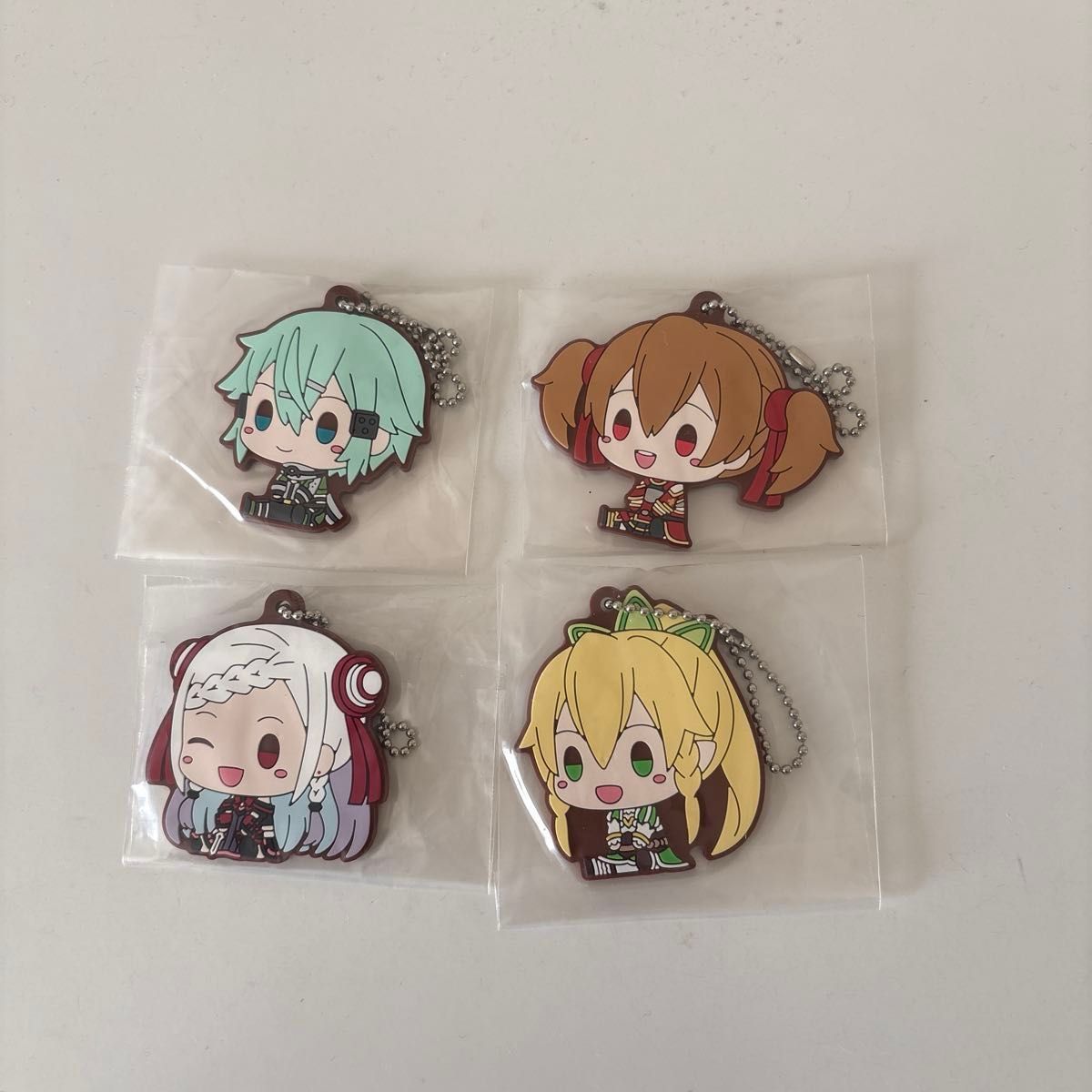 ソードアート・オンライン ラバーストラップ 7個セット SAO まとめ売り