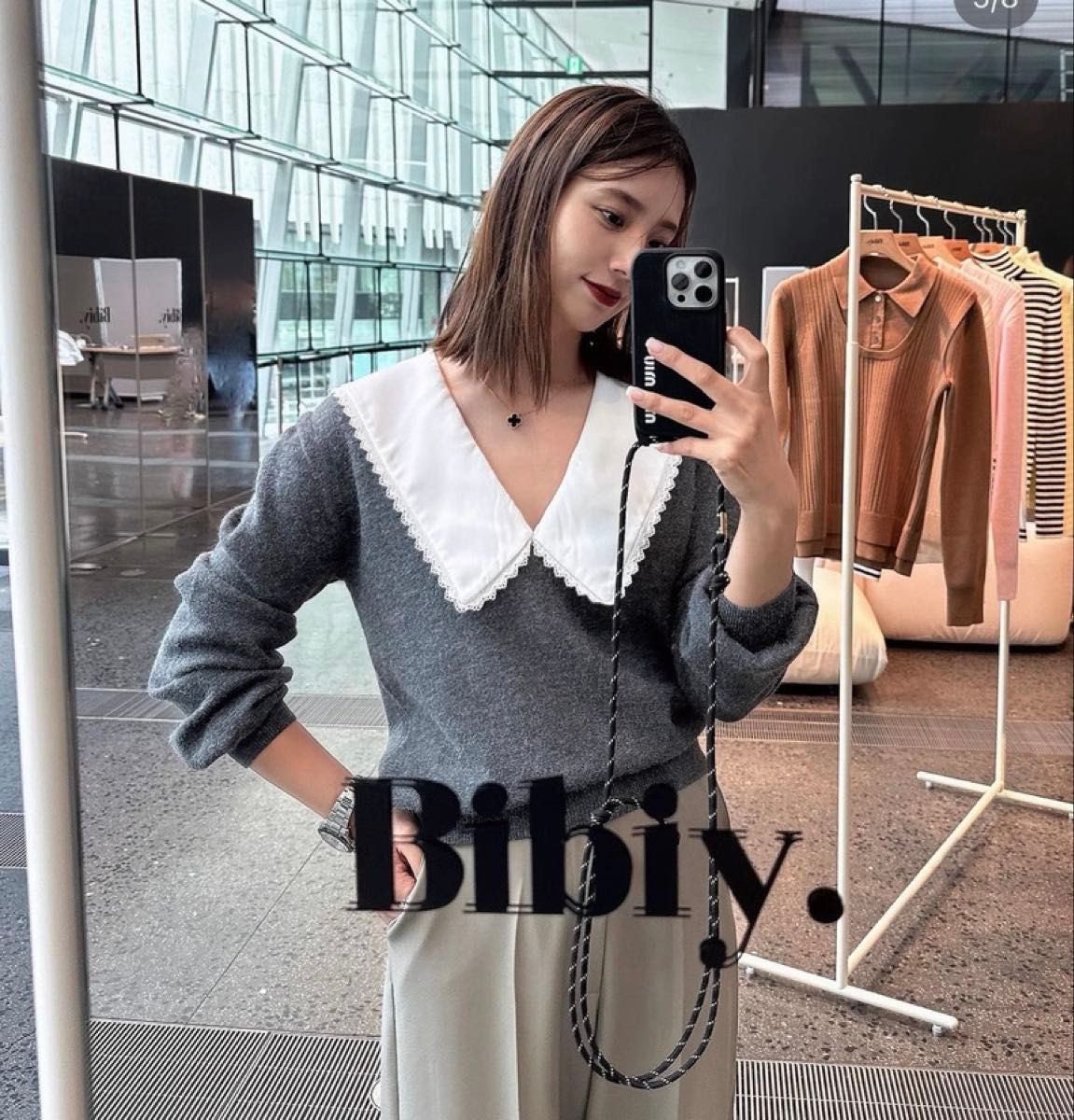 最終下げ ラスト1点 Bibiy ANGELICA SWEATSHIRT｜Yahoo!フリマ（旧