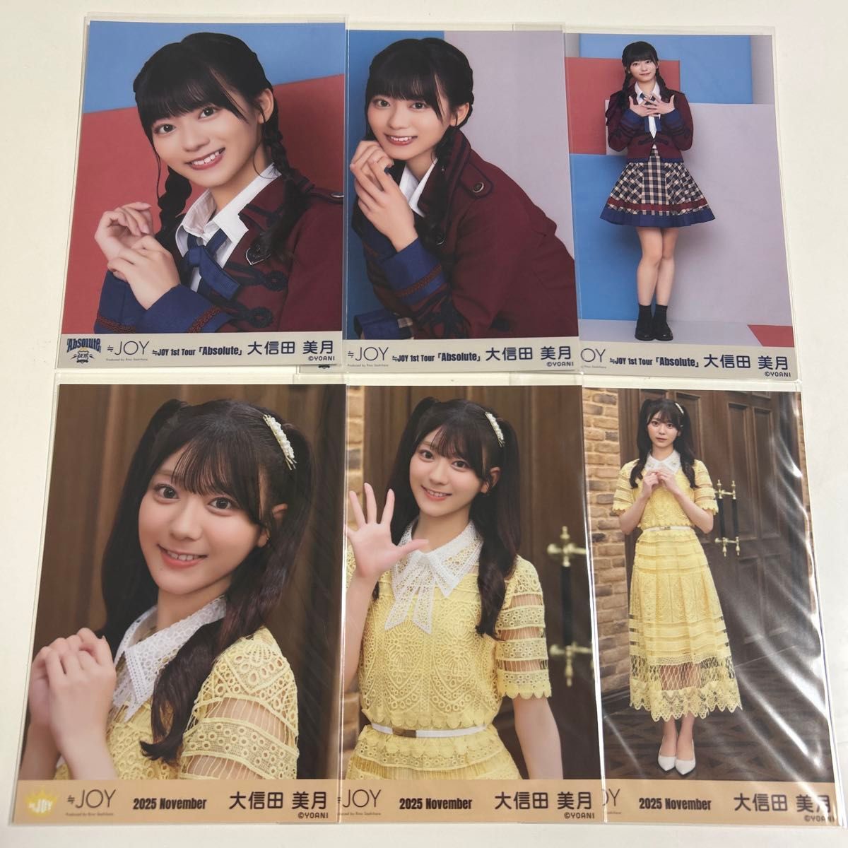 ≒JOY ニアジョイ 大信田美月 直筆｜Yahoo!フリマ（旧PayPayフリマ）