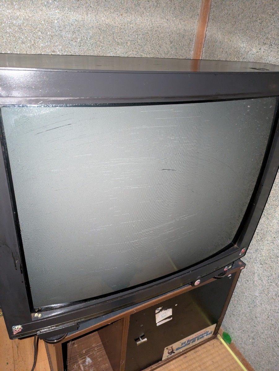 National ナショナル カラーテレビ Pana Color TH14-N11 昭和レトロ