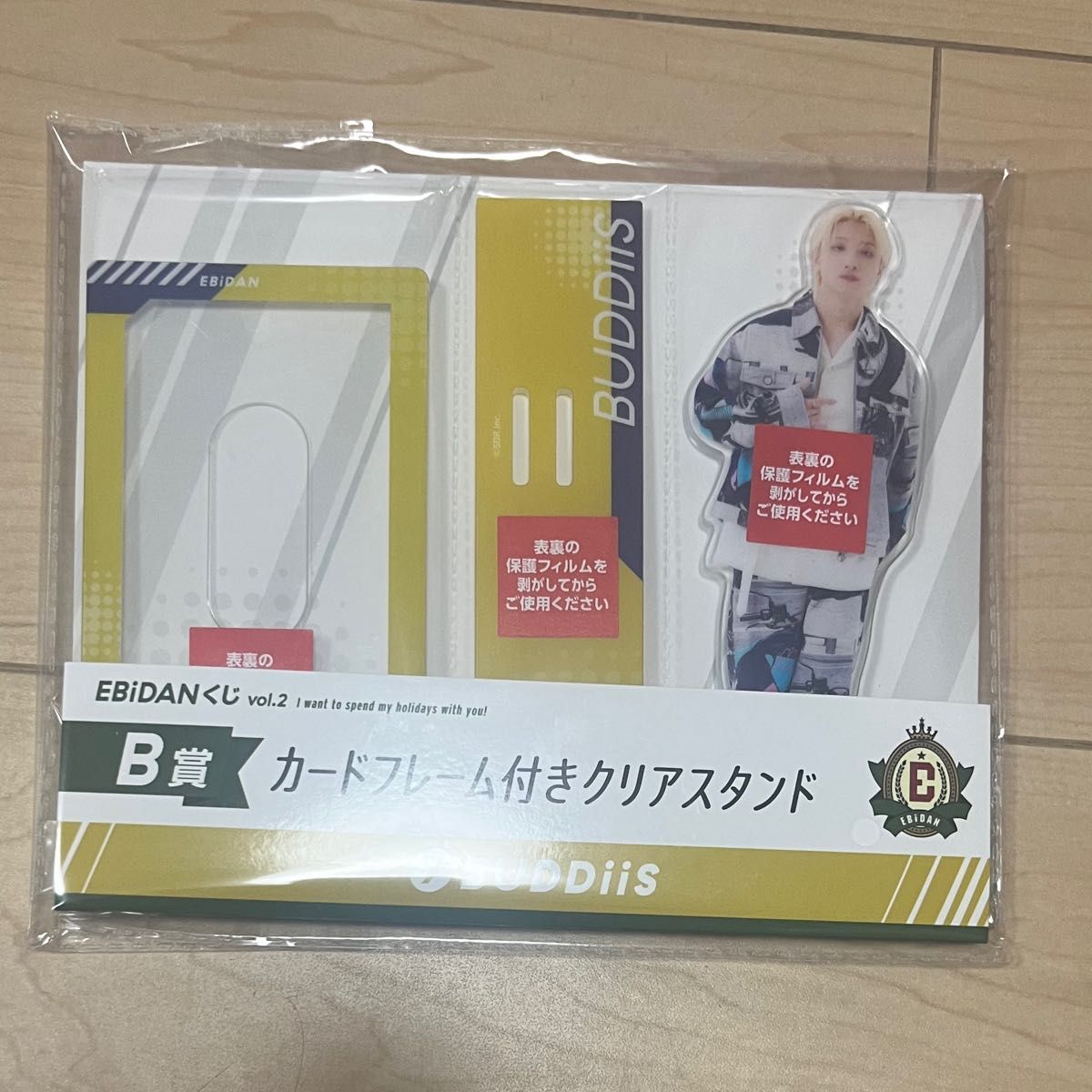 新品未開封】 EBiDANくじ vol 2 B賞 カードフレーム付きクリアスタンド
