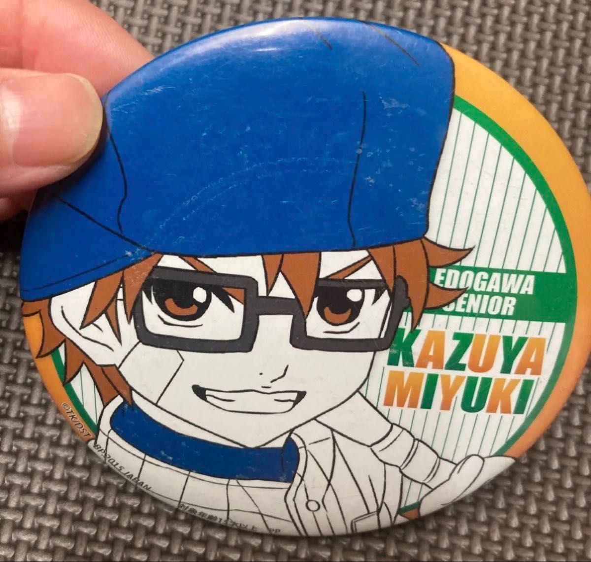 御幸一也 ③ 原作ダイヤのA 缶バッジ 御幸Ver Vol 4 プリンセスカフェ