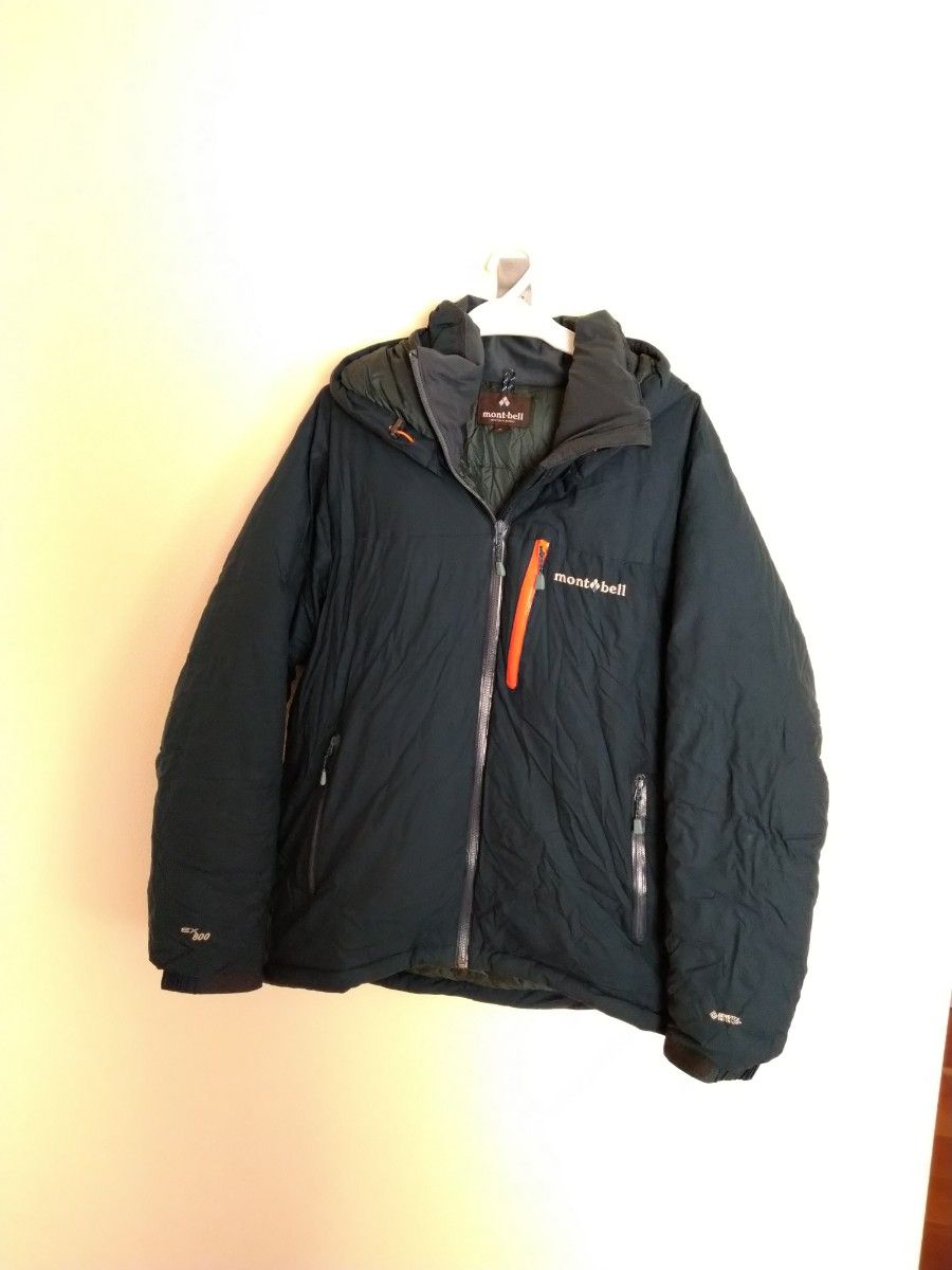 mont-bell（モンベル） ダウンジャケット 韓国 ネイビー ドローコード