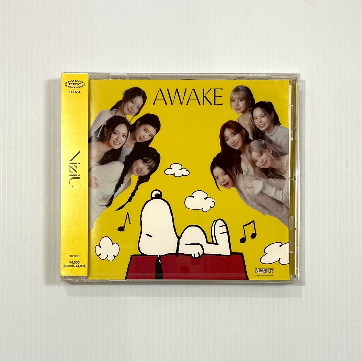 NiziU 1st Mini Album AWAKE 初回限定B盤CD（トレカ・シリアル