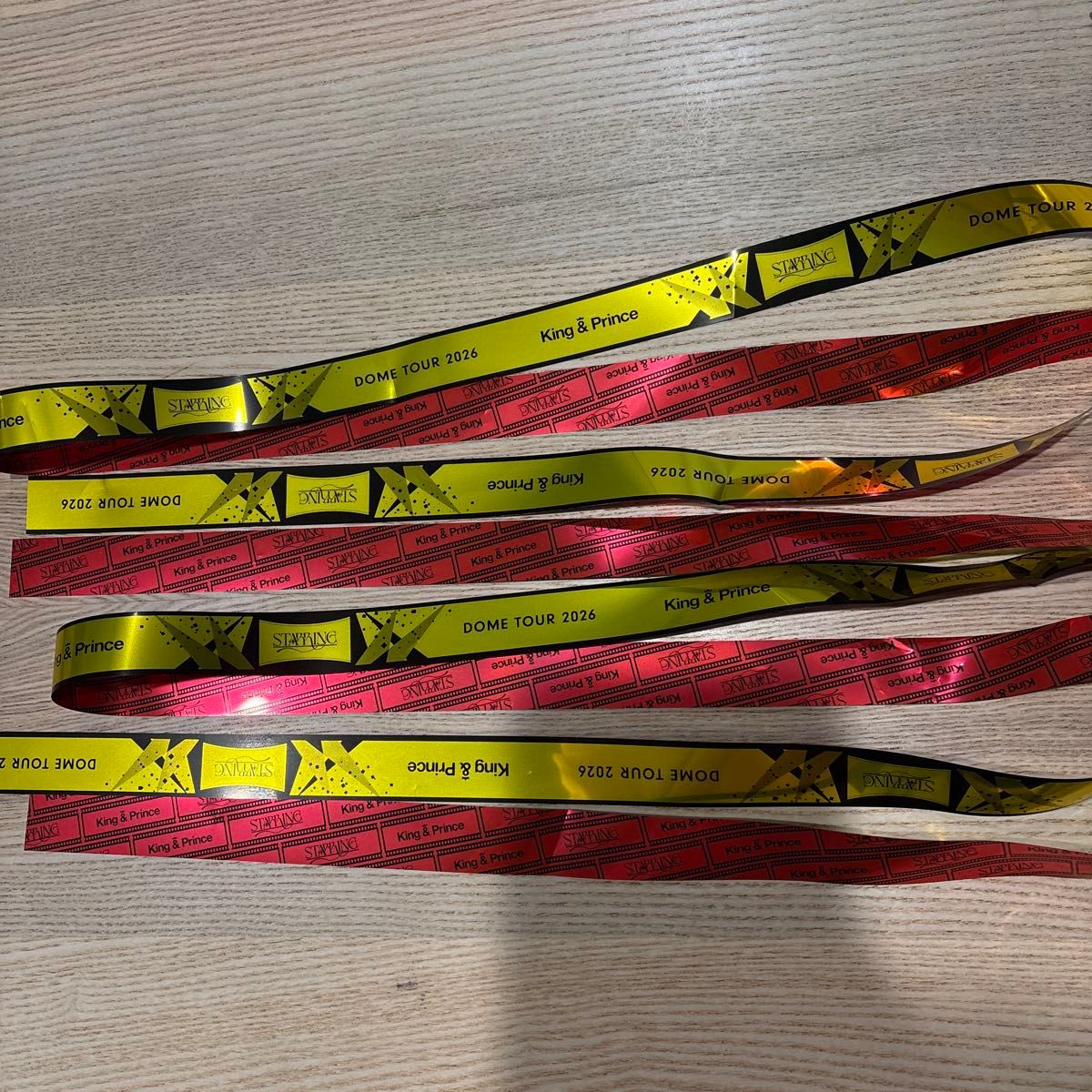 STARRING ペンライト キンプリ ドームツアー2026 King&Prince 2本