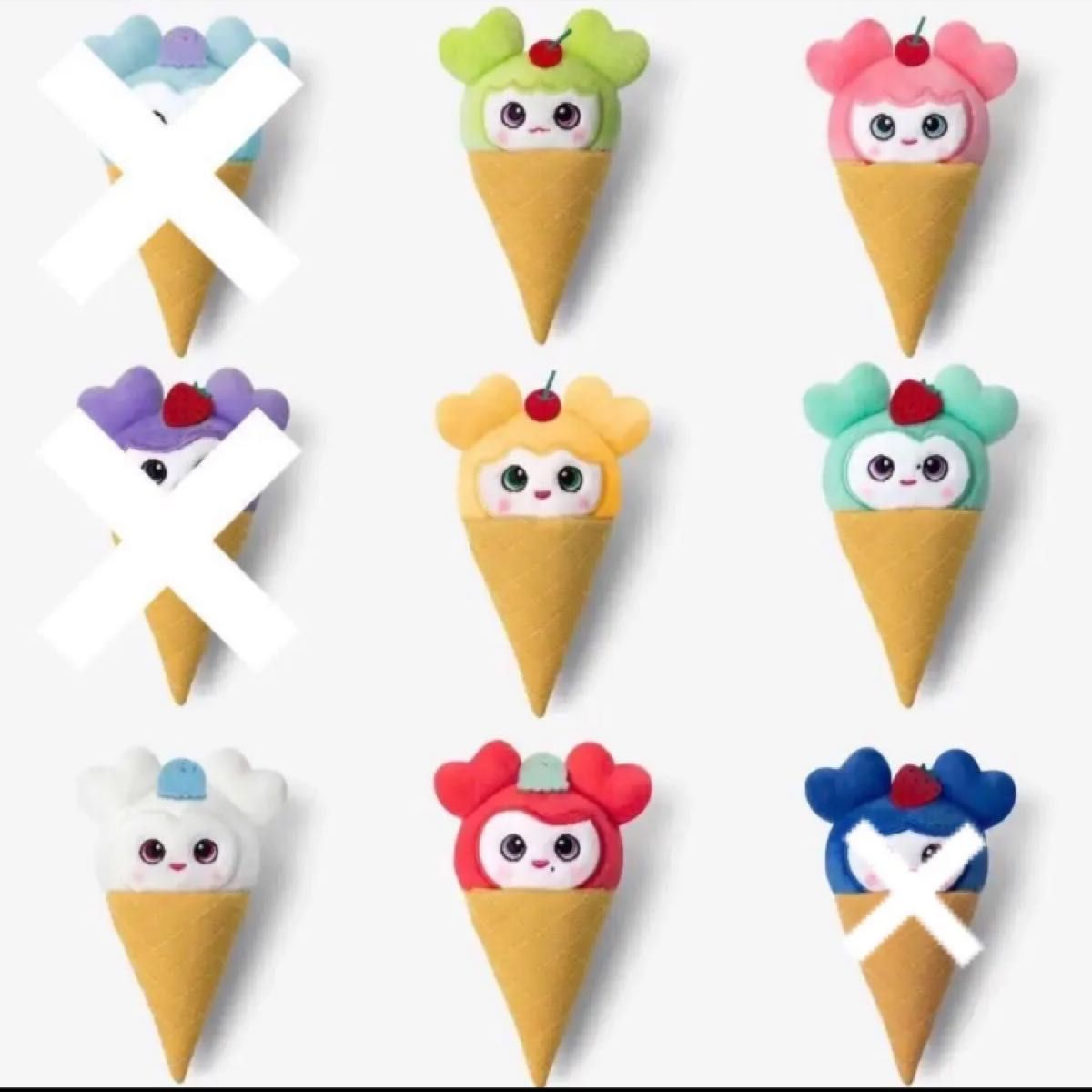 TWICE POPUP STORE ベイビーラブリー アイスバッチ ラブリーアイス