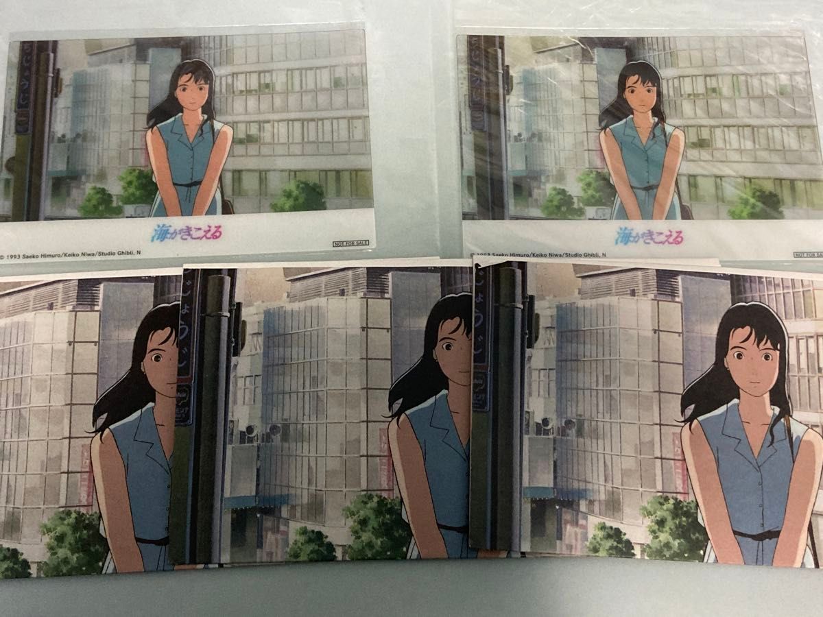 2種類 海がきこえる スタジオジブリ アニメ 映画 フライヤー チラシ