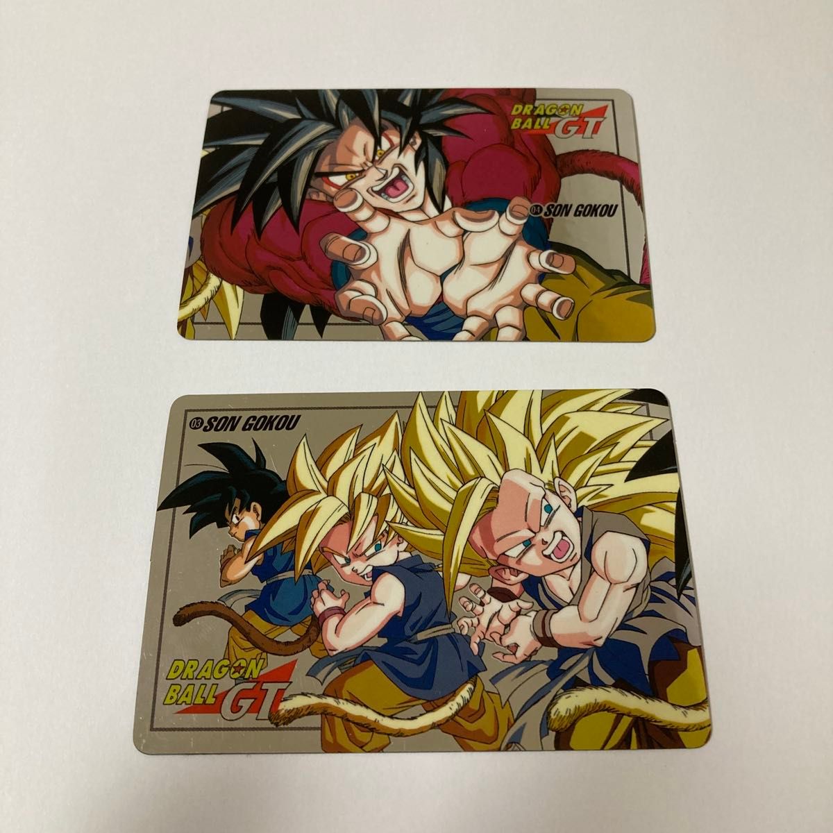 レア】ドラゴンボールGT カードダス スーパーバトル 04 孫悟空 1997年