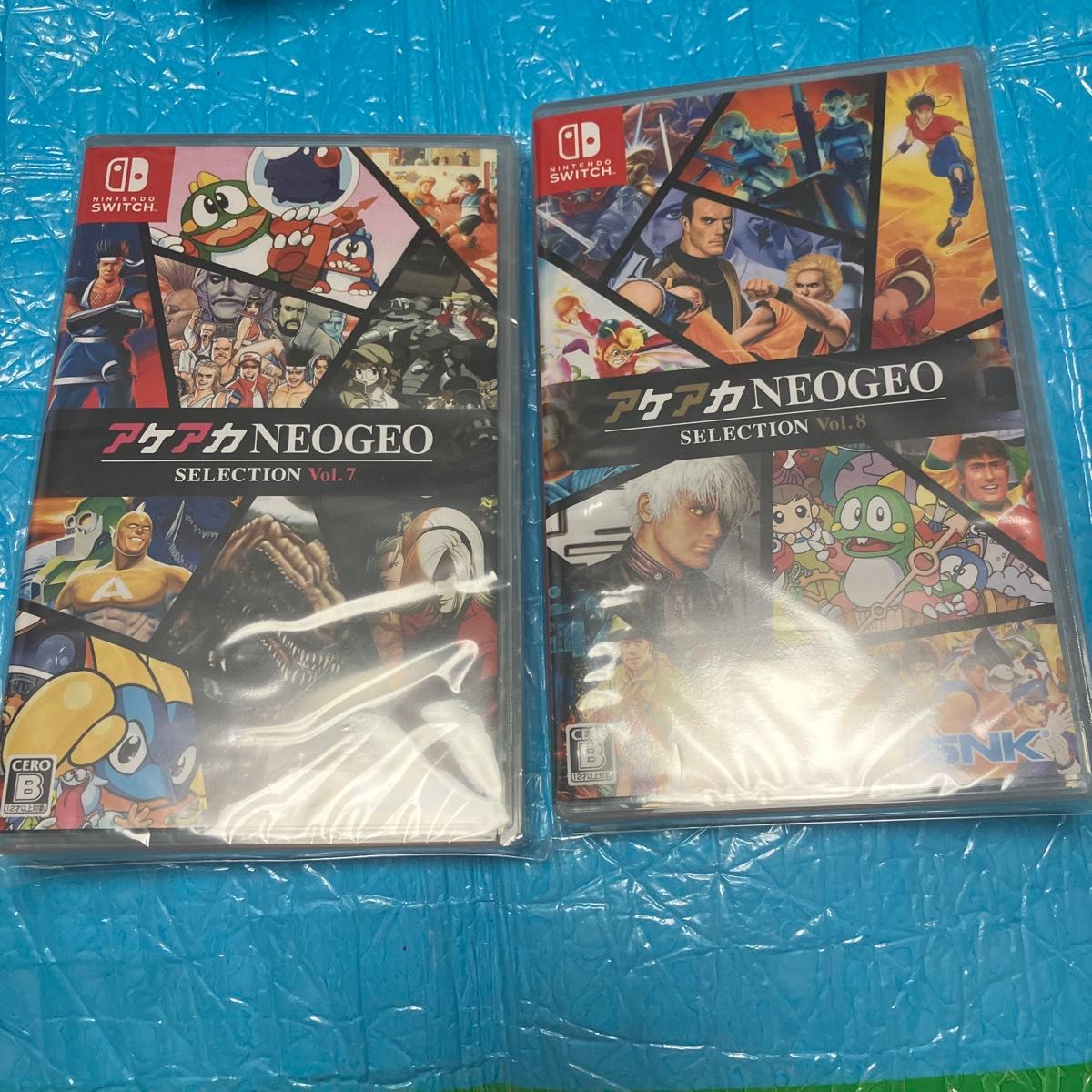 新品未開封】 Switch アケアカNEOGEO セレクション Vol 7&8 2本お
