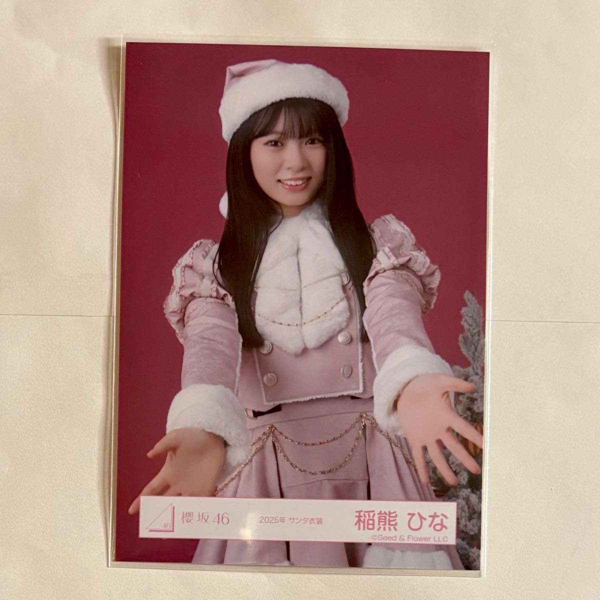 櫻坂46 生写真 2025年 サンタ衣装 田村保乃 座り｜Yahoo!フリマ（旧