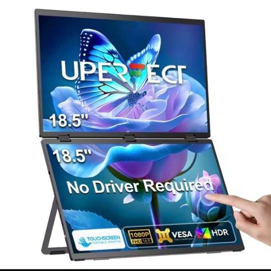 最新版18 5インチモバイルモニター》UPERFECT M185E04 ユー