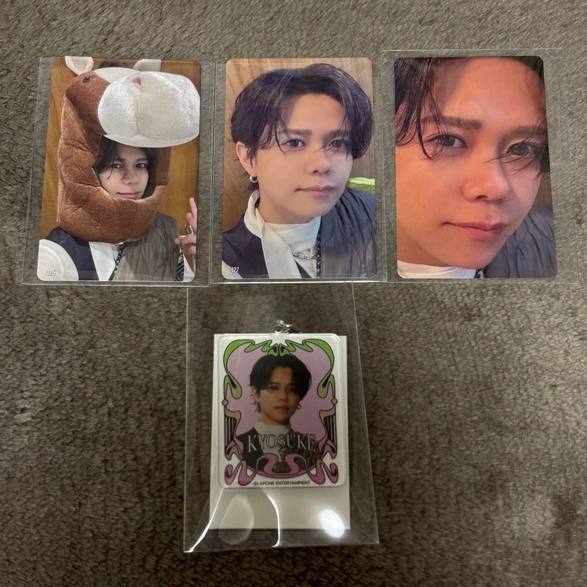 INI ポップアップ 109 ネームキーホルダー 7000円トレカ 藤牧京介