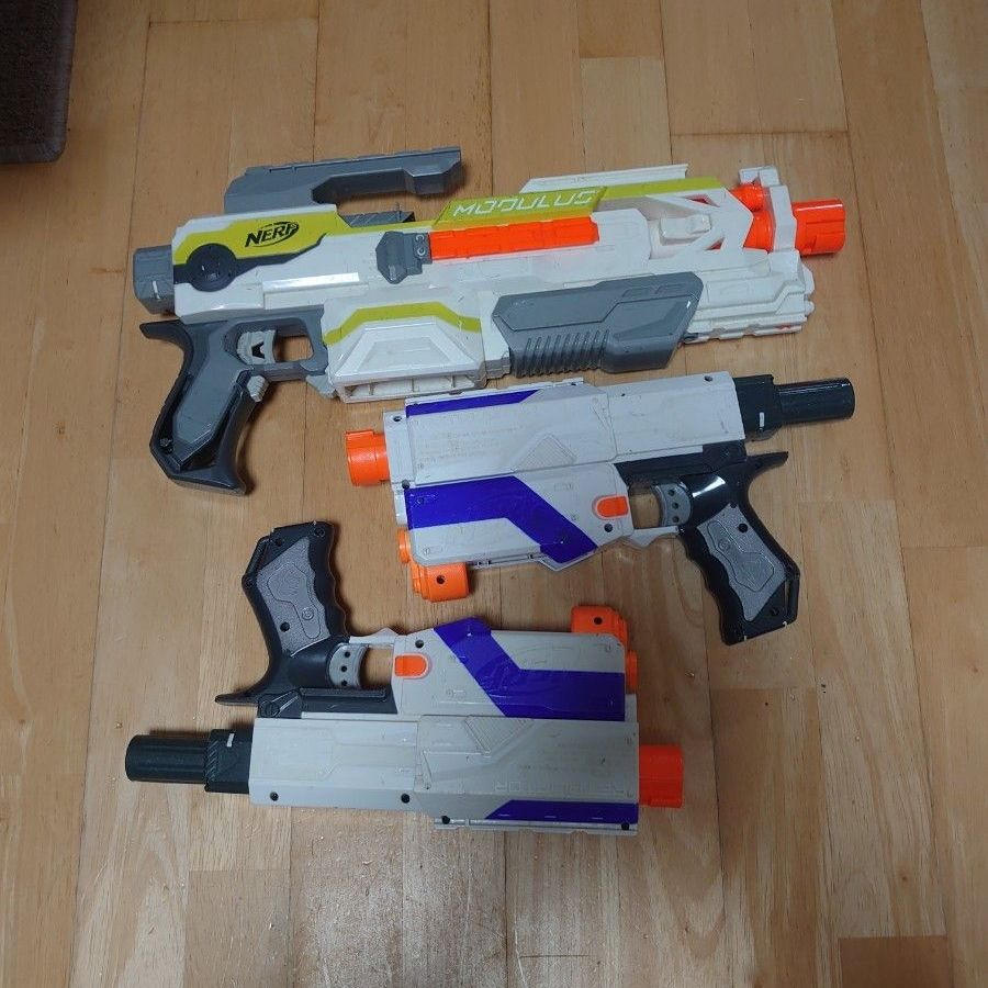 NERF ナーフ 3丁アタッチメントセット｜Yahoo!フリマ（旧PayPayフリマ）