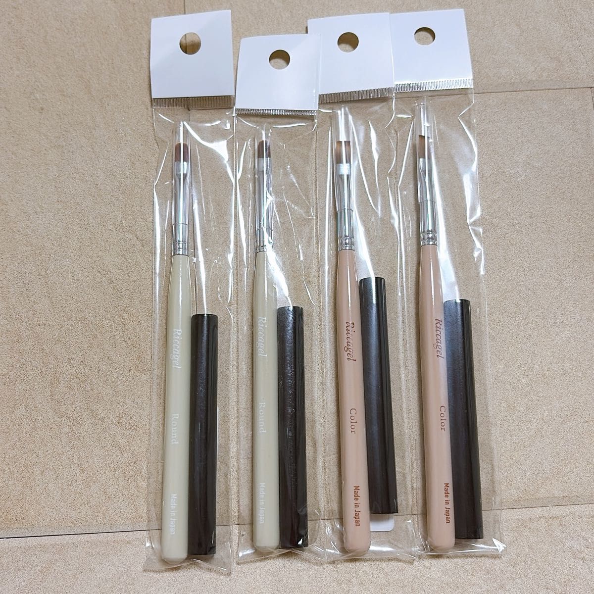 リッカジェル ラウンドブラシとスクエアブラシ｜Yahoo!フリマ（旧