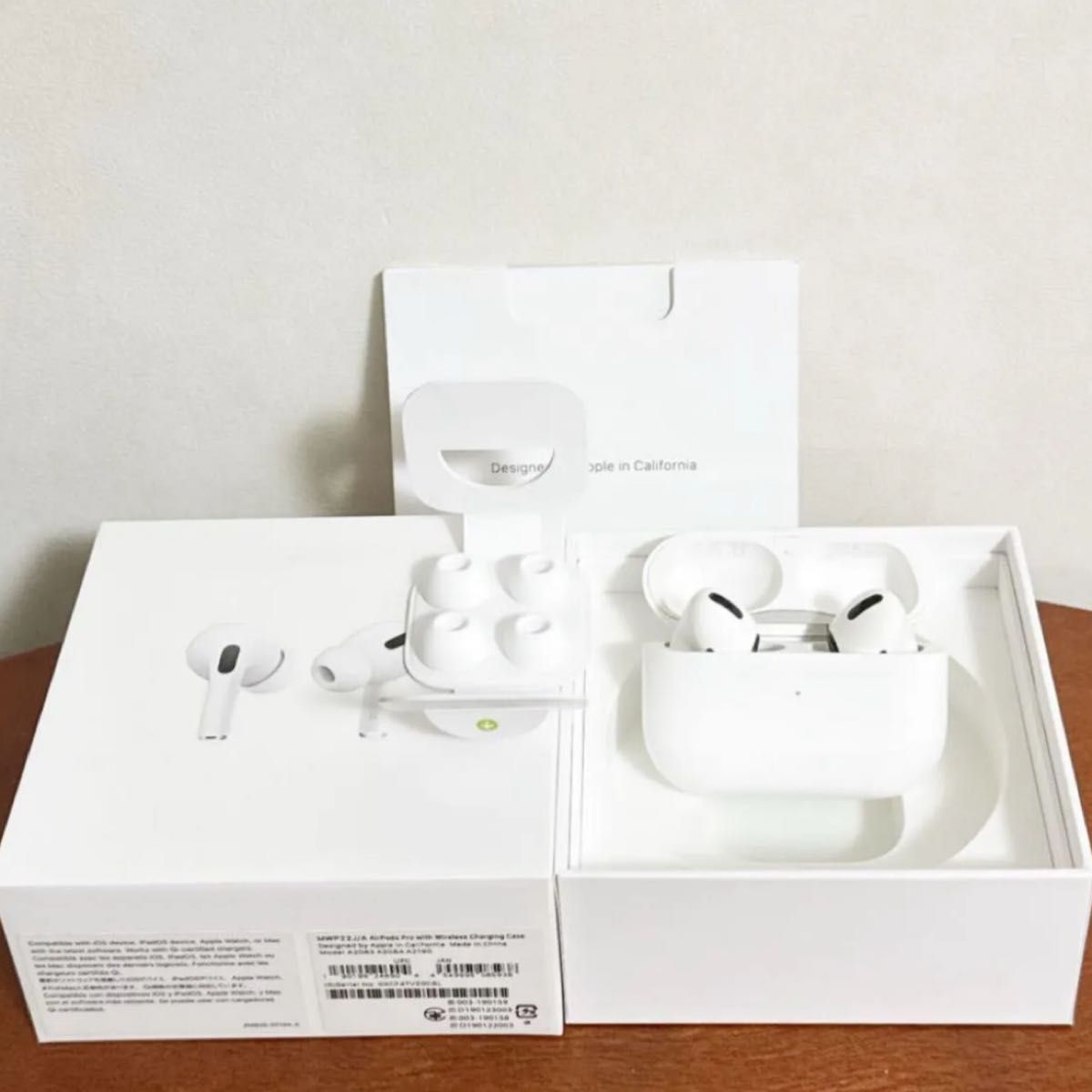 AirPods Pro エアポッズ 第2世代 Apple 空箱 説明書付き イヤーチップ