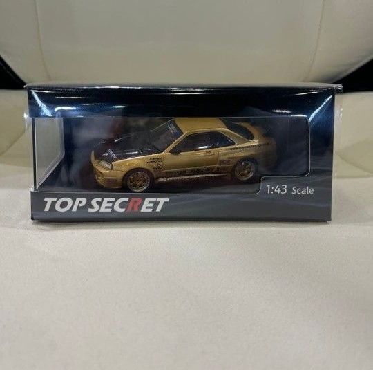 TOP SECRET R34 Gold 1/43 スケールモデル｜Yahoo!フリマ（旧PayPay