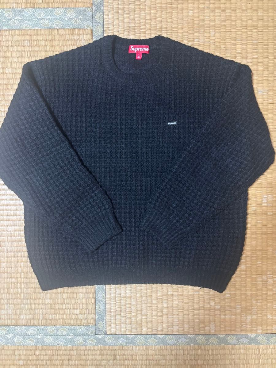 Supreme Small Box Waffle Sweater 