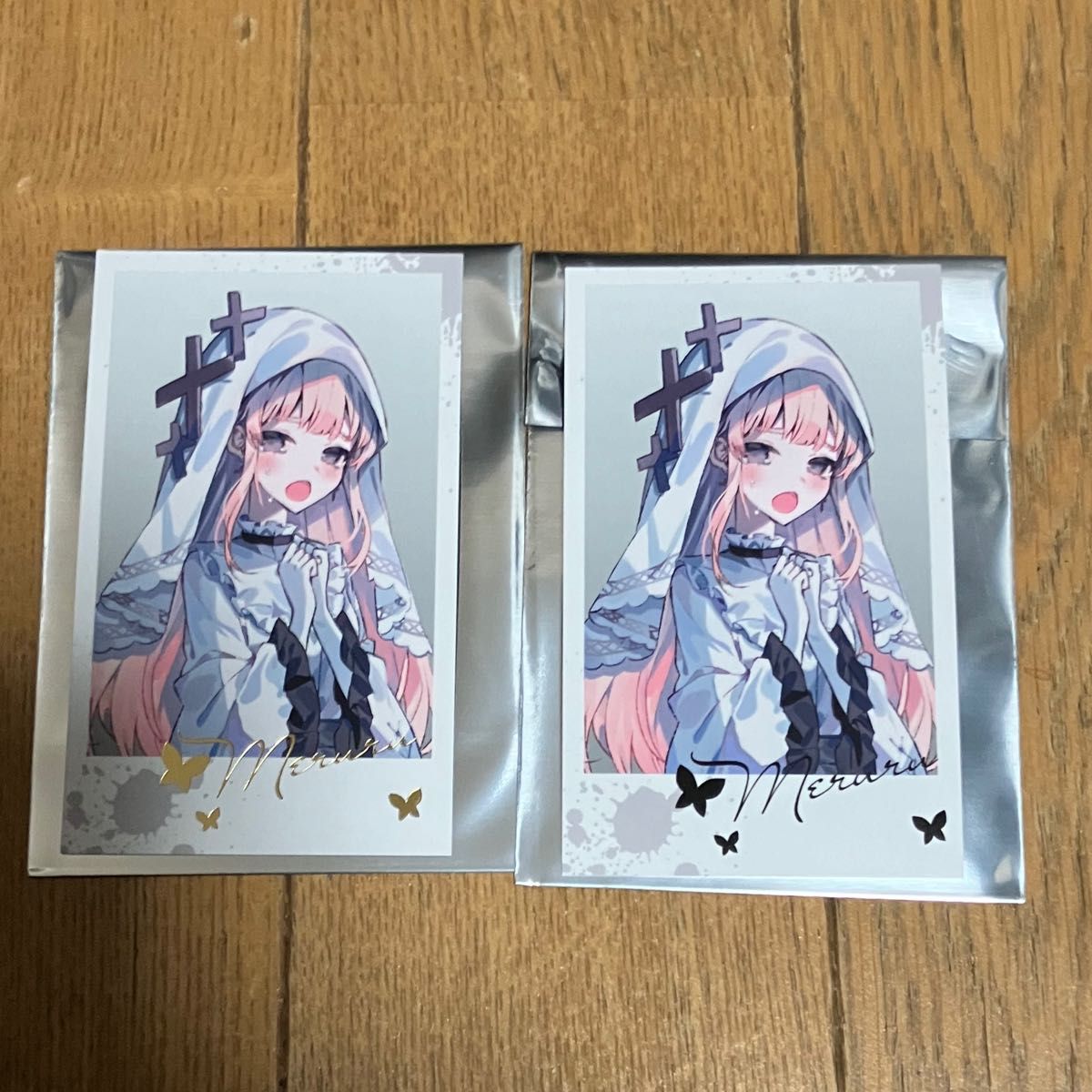 2枚 魔法少女ノ魔女裁判 まのさば 宝生マーゴ 中国 チェキ風カード