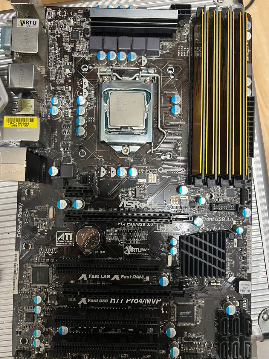 Ryzen 5 5600T ASUS A520M-K メモリ16GB SSD 250GB CPU マザーボード