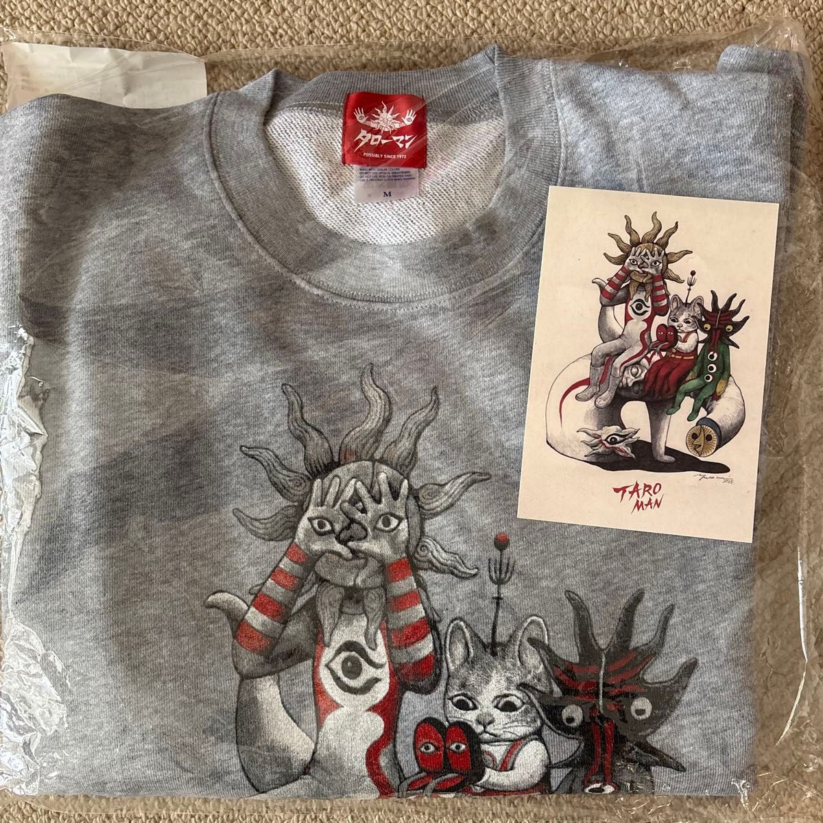 ヒグチユウコ タローマン コラボトレーナー スウェット M｜Yahoo